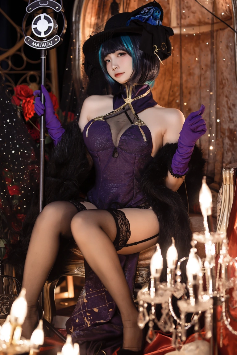 二佐Nisa《柴郡音乐绚烂》写真图集 9P｜在线预览与图包下载
