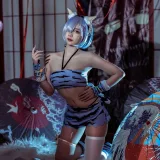 二佐Nisa《蕾姆夏日鬼衣》写真图集 12P｜在线预览与图包下载