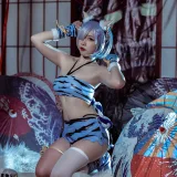 二佐Nisa《蕾姆夏日鬼衣》写真图集 12P｜在线预览与图包下载