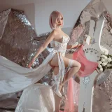 二佐Nisa《玛修婚纱》写真图集 42P｜在线预览与图包下载