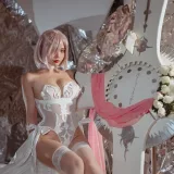 二佐Nisa《玛修婚纱》写真图集 42P｜在线预览与图包下载