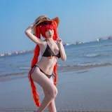二佐Nisa《碧蓝航线 火奴鲁鲁泳装》写真图集 20P｜在线预览与图包下载
