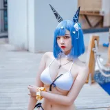 二佐Nisa《碧蓝航线 加斯科涅》写真图集 20P｜在线预览与图包下载