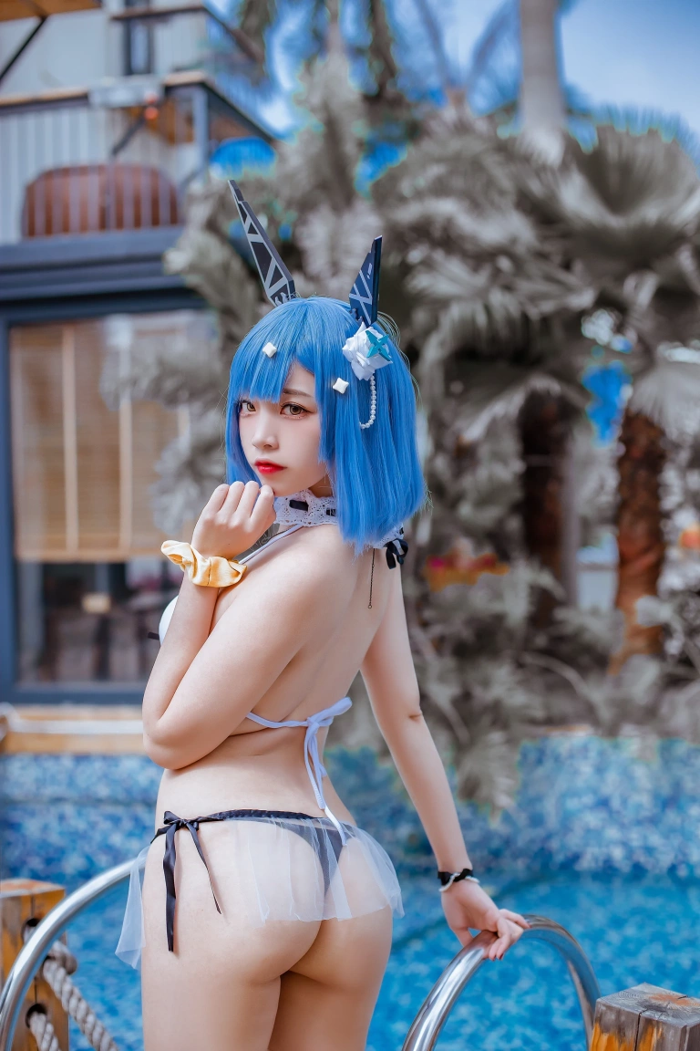二佐Nisa《碧蓝航线 加斯科涅》写真图集 20P｜在线预览与图包下载