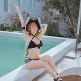 二佐Nisa《碧蓝航线 让巴尔泳装》写真图集 20P｜在线预览与图包下载