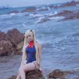 二佐Nisa《碧蓝航线 玛丽罗斯泳装》写真图集 13P｜在线预览与图包下载