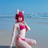 二佐Nisa《碧蓝航线 千代田泳装》写真图集 20P｜在线预览与图包下载