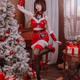 二佐Nisa《圣诞佐佐》写真图集 46P｜在线预览与图包下载