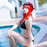 二佐Nisa《碧蓝航线 扎拉泳装》写真图集 14P｜在线预览与图包下载