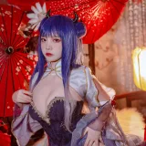 二佐Nisa《碧蓝航线 伊吹旗袍》写真图集 29P｜在线预览与图包下载