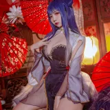 二佐Nisa《碧蓝航线 伊吹旗袍》写真图集 29P｜在线预览与图包下载
