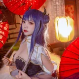 二佐Nisa《碧蓝航线 伊吹旗袍》写真图集 29P｜在线预览与图包下载