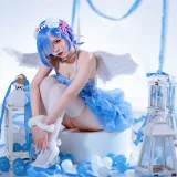 二佐Nisa《蕾姆天使》写真图集 15P｜在线预览与图包下载