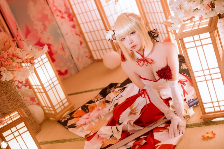 二佐Nisa《Saber》写真图集 19P｜在线预览与图包下载