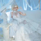 二佐Nisa《Fate贞德花嫁》写真图集 12P｜在线预览与图包下载