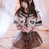 二佐Nisa《私房透明JK》写真图集 40P｜在线预览与图包下载