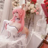 二佐Nisa《Fate玉藻前婚纱》写真图集 9P｜在线预览与图包下载