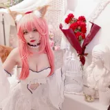 二佐Nisa《Fate玉藻前婚纱》写真图集 9P｜在线预览与图包下载