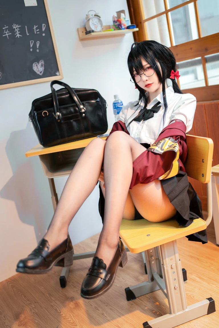 二佐Nisa《碧蓝大凤jk》写真图集 21P｜在线预览与图包下载