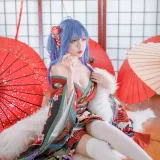 二佐Nisa《碧蓝 圣路易斯和服》写真图集 22P｜在线预览与图包下载