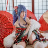 二佐Nisa《碧蓝 圣路易斯和服》写真图集 22P｜在线预览与图包下载