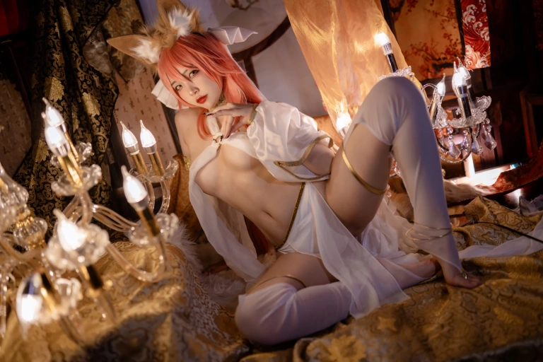 二佐Nisa《玉藻前舞娘》写真图集 37P｜在线预览与图包下载