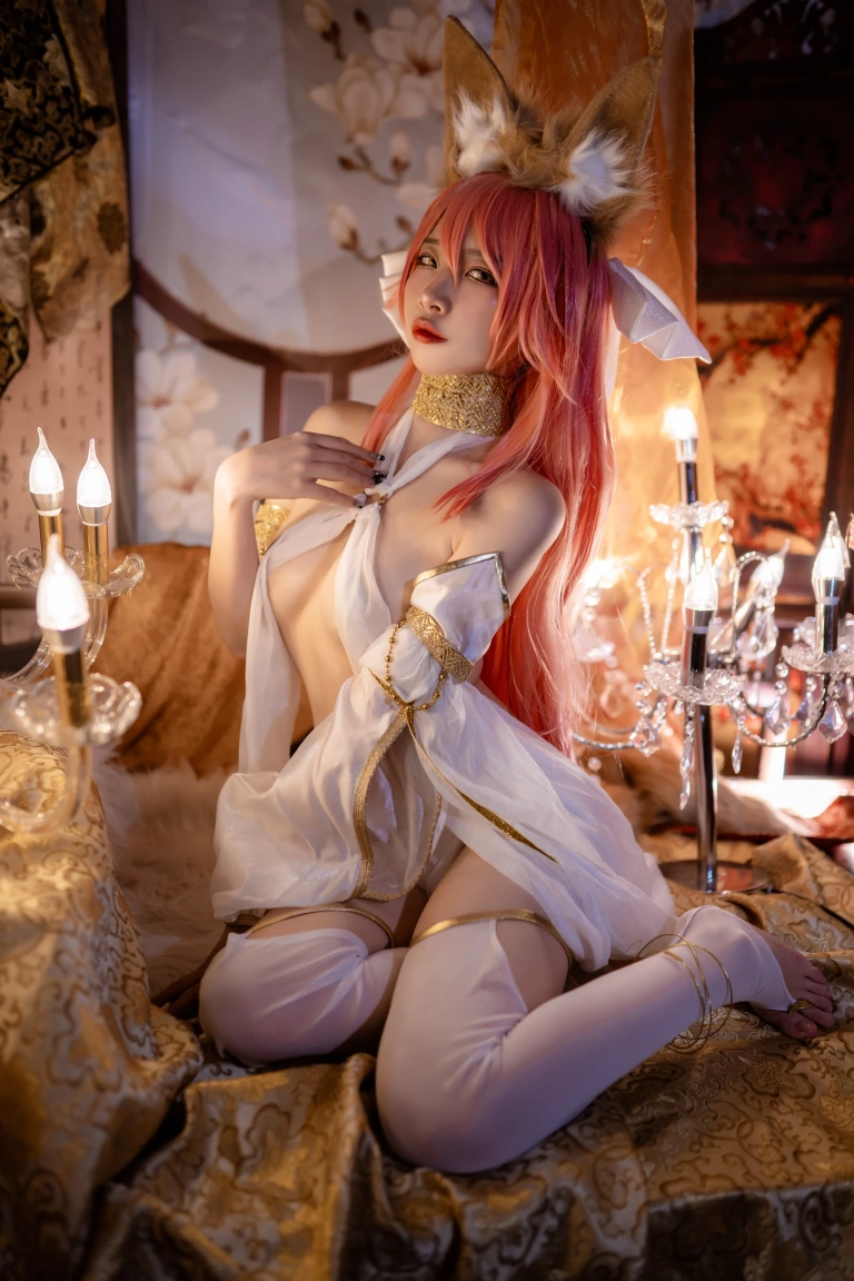 二佐Nisa《玉藻前舞娘》写真图集 37P｜在线预览与图包下载