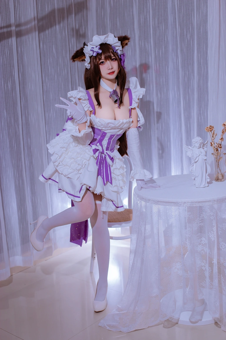 二佐Nisa《碧蓝樫野同人女仆》写真图集 31P｜在线预览与图包下载