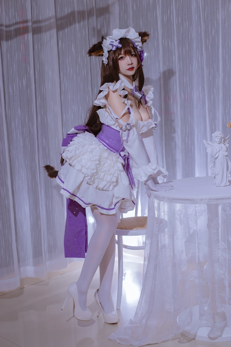 二佐Nisa《碧蓝樫野同人女仆》写真图集 31P｜在线预览与图包下载