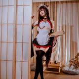 二佐Nisa《碧蓝樫野女仆》写真图集 33P｜在线预览与图包下载