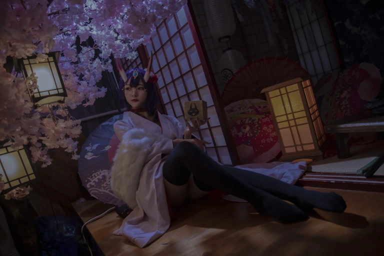 二佐Nisa《FATE酒吞冬祭》写真图集 15P｜在线预览与图包下载