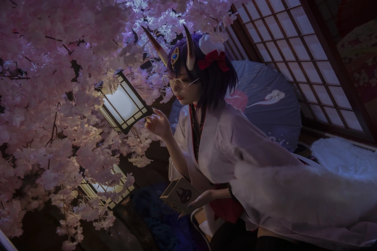 二佐Nisa《FATE酒吞冬祭》写真图集 15P｜在线预览与图包下载