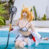 二佐Nisa《明日方舟 空》写真图集 10P｜在线预览与图包下载