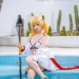 二佐Nisa《明日方舟 空》写真图集 10P｜在线预览与图包下载