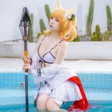 二佐Nisa《明日方舟 空》写真图集 10P｜在线预览与图包下载