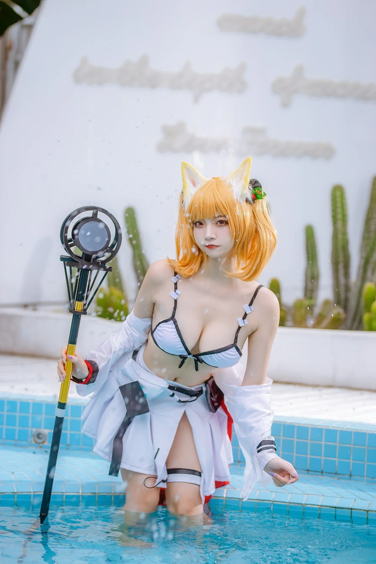 二佐Nisa《明日方舟 空》写真图集 10P｜在线预览与图包下载