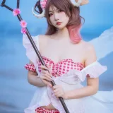 二佐Nisa《泰拉夏日纪事 明日方舟 艾雅法拉泳装》写真图集 34P｜在线预览与图包下载