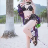 二佐Nisa《泰拉夏日纪事 明日方舟 佐佐林雨霞》写真图集 45P｜在线预览与图包下载