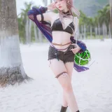 二佐Nisa《泰拉夏日纪事 明日方舟 佐佐林雨霞》写真图集 45P｜在线预览与图包下载