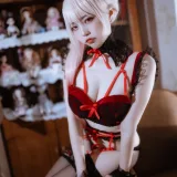 二佐Nisa《海梦红内衣》写真图集 29P｜在线预览与图包下载
