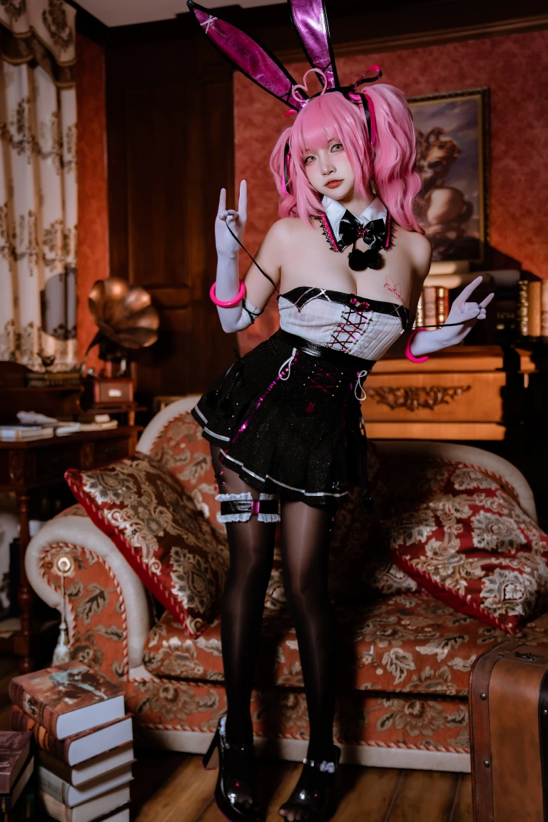 二佐Nisa《交错战线 卡提那》写真图集 36P｜在线预览与图包下载