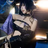 二佐Nisa《碧蓝航线 武藏 女警》写真图集 25P｜在线预览与图包下载