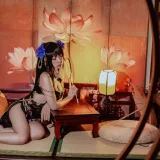 二佐Nisa《碧蓝航线 比叡鲟旗袍》写真图集 24P｜在线预览与图包下载
