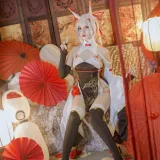 二佐Nisa《碧蓝航线 绫波新春旗袍》写真图集 27P｜在线预览与图包下载