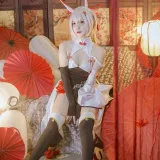 二佐Nisa《碧蓝航线 绫波新春旗袍》写真图集 27P｜在线预览与图包下载