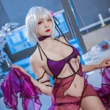 二佐Nisa《FATE 黑贞水着》写真图集 40P｜在线预览与图包下载