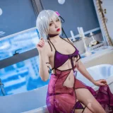 二佐Nisa《FATE 黑贞水着》写真图集 40P｜在线预览与图包下载