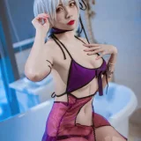 二佐Nisa《FATE 黑贞水着》写真图集 40P｜在线预览与图包下载