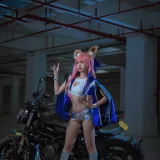 二佐Nisa《FGO 玉藻前赛车服》写真图集 30P｜在线预览与图包下载