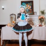 二佐Nisa《蔚蓝档案 明日奈女仆》写真图集 30P｜在线预览与图包下载